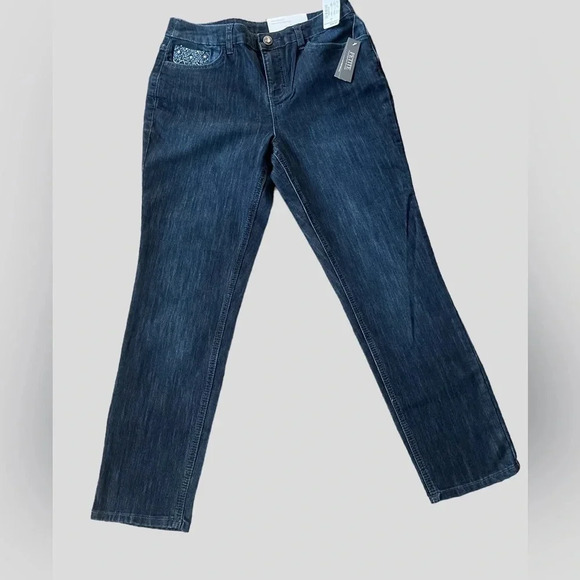 Christopher & Banks Denim - Christopher & Banks Classic Fit Tapered Leg Jeans Women Size 6P